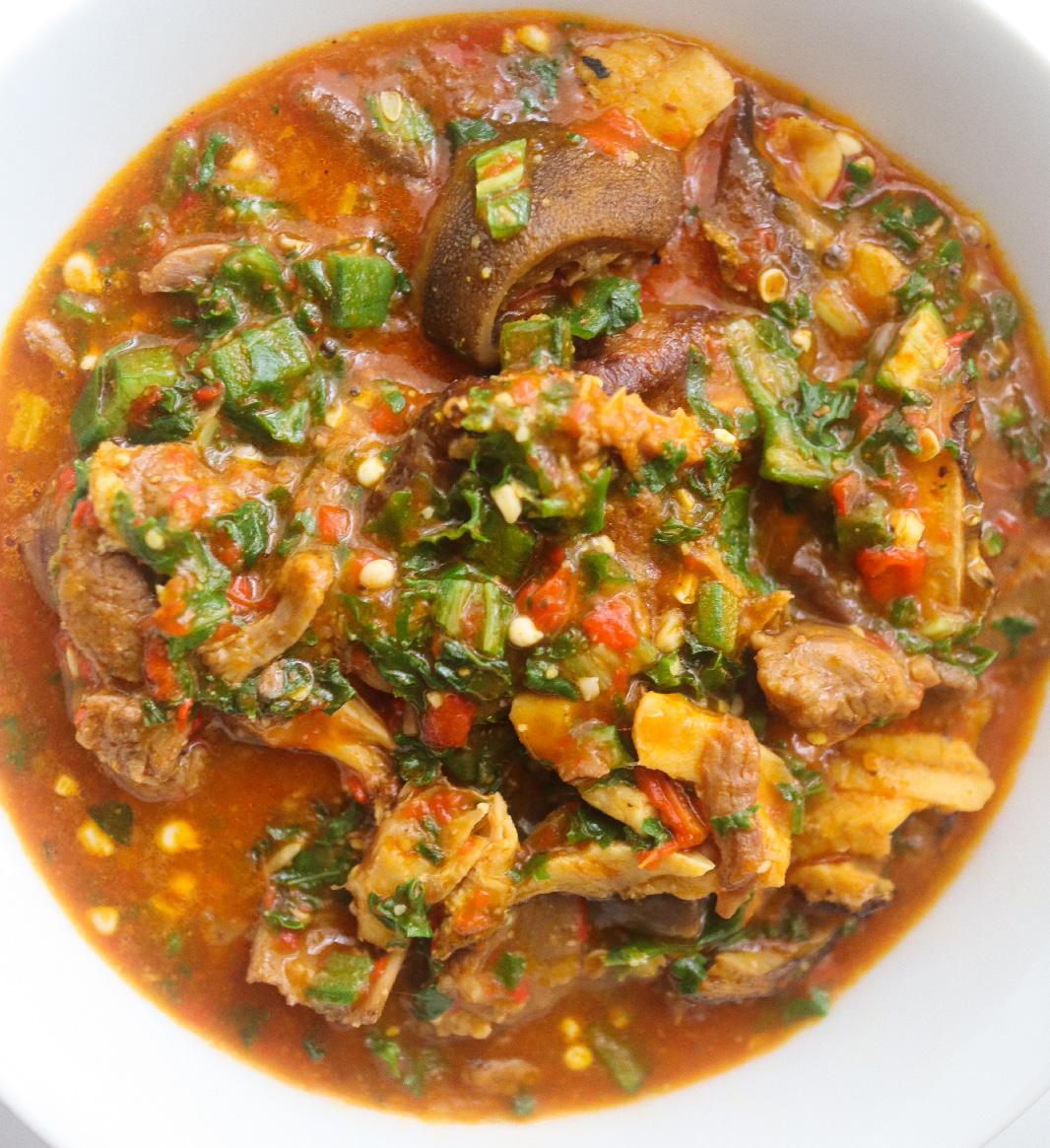 Ogbono Soup Combo